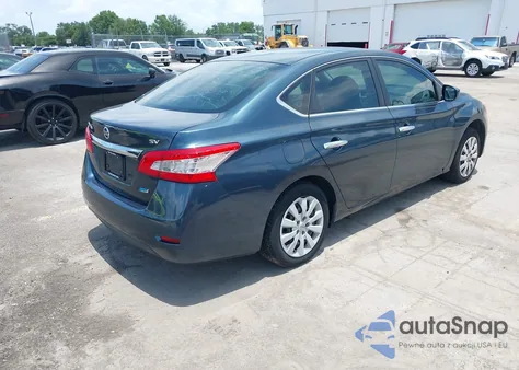 2014 Nissan Sentra Sv из США, поврежденный, VIN 3N1AB7AP5EL609276